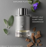 Montblanc Explorer Platinum Eau De Parfum Spray 100ml - Image 2